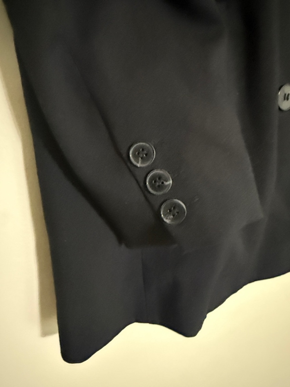 Joie Black Double-Breasted Blazer Jacket women L casual office lagenlook y2k - Picture 5 of 8